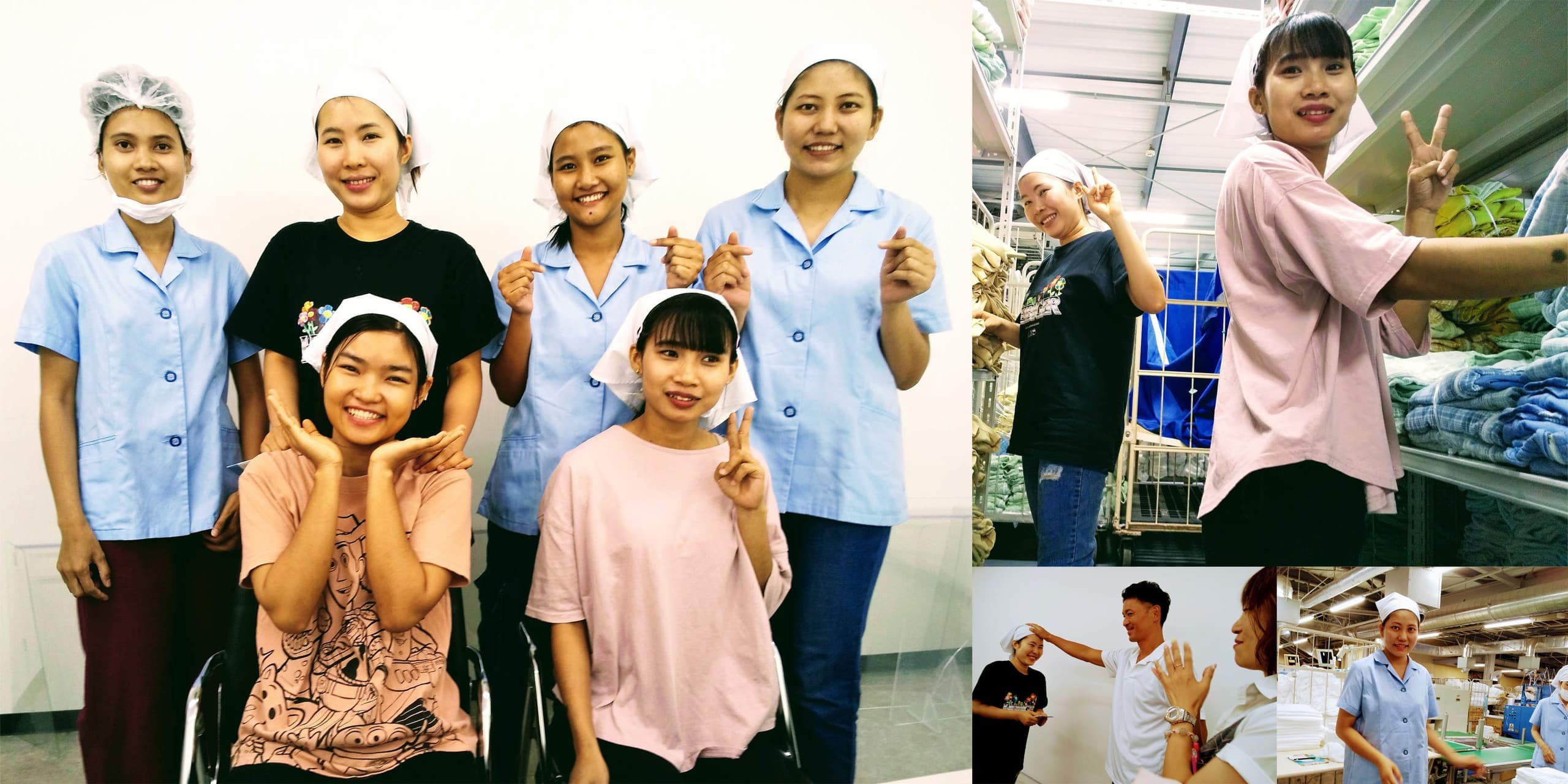 青木リネン実習生