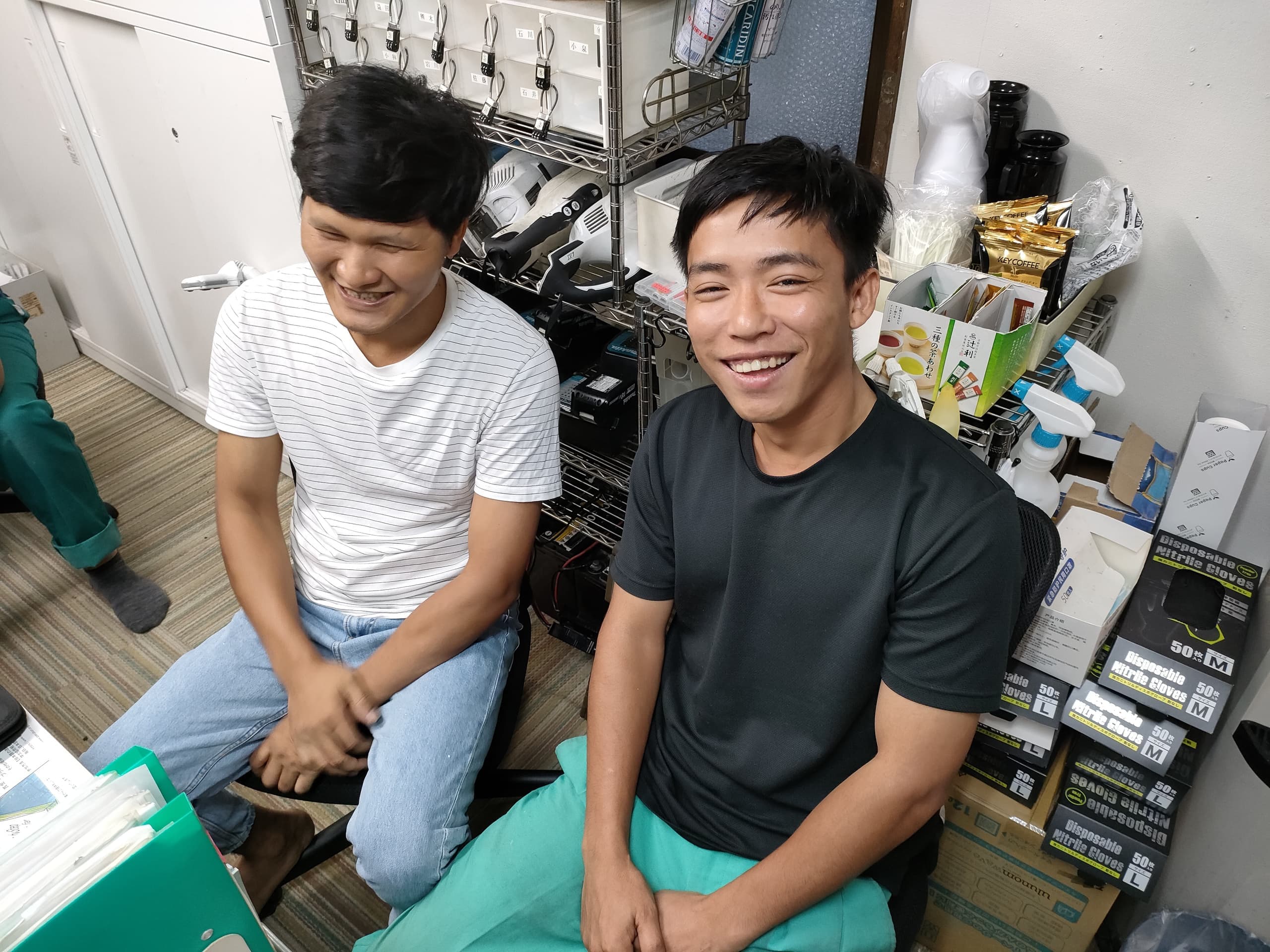 コウリョウ実習生